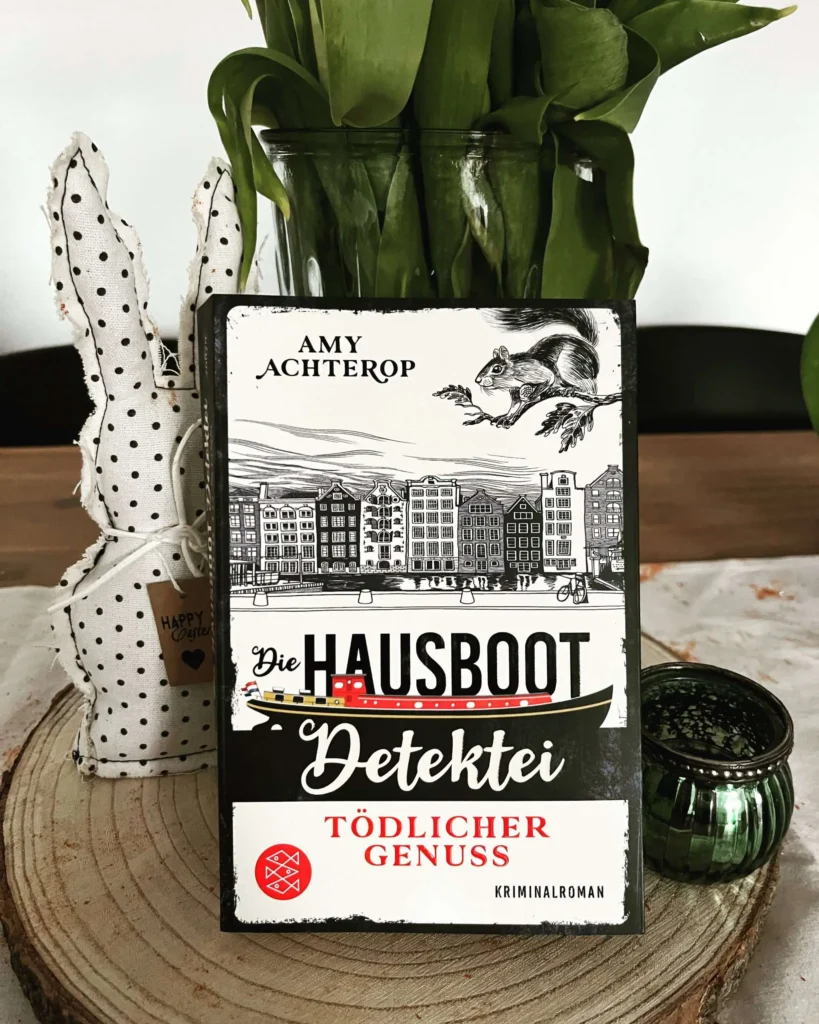 Buchcover von Amy Achterop - Die Hausboot Detektei - Tödlicher Genuss.